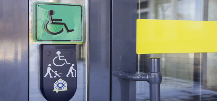 automatic handicap door opener in Taft