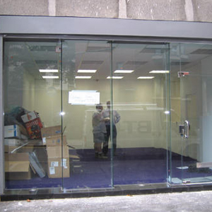 shop front door repair Taft